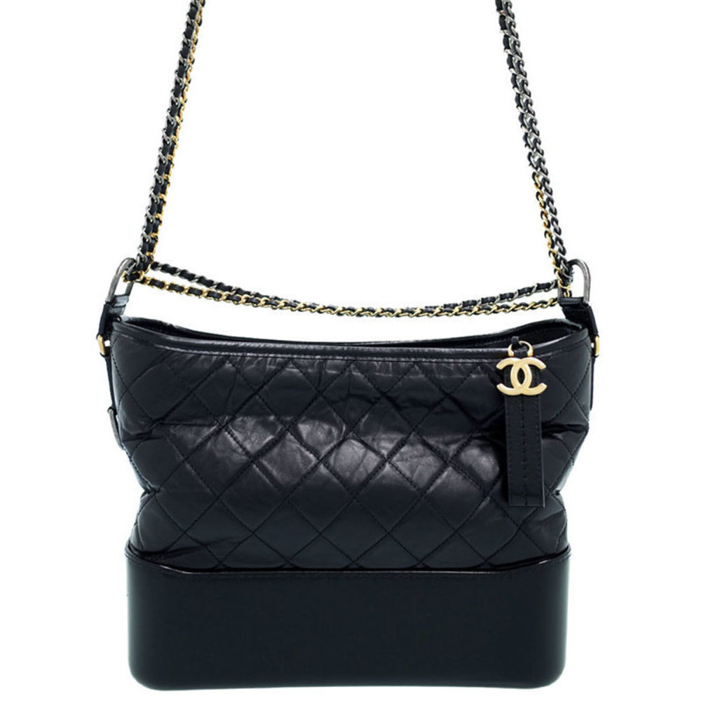 Chanel Gabriel De Chanel Large Hobo Bag Black